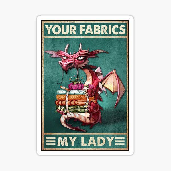 Item preview, Your fabrics my lady dragon lover designed and sold by reenea84.