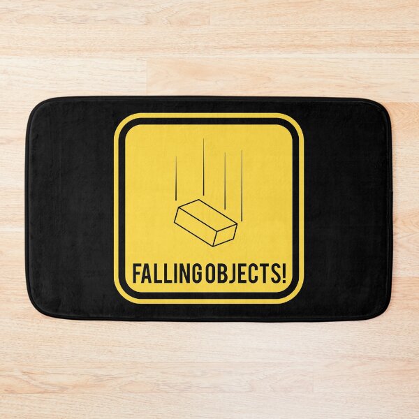 Item preview, Warning sign - Falling Objects designed and sold by Smaragdas.