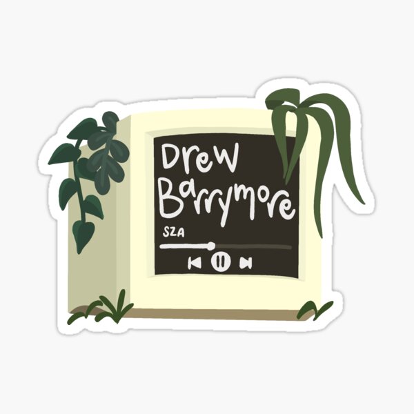 Item preview, SZA Drew Barrymore designed and sold by messymezzie.