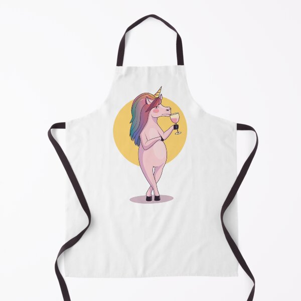 Item preview, Unicorn and wine designed and sold by Kate Ereoma.