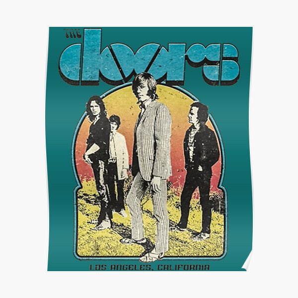 The Doors Band the door, los angels Poster