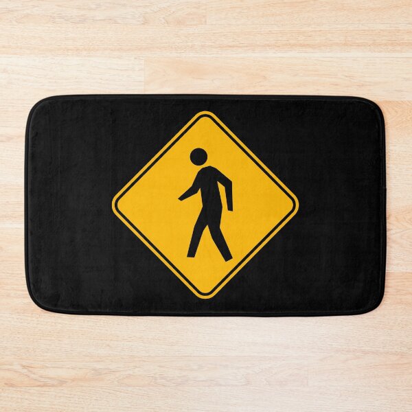 Item preview, Warning sign - Pedestrian designed and sold by Smaragdas.