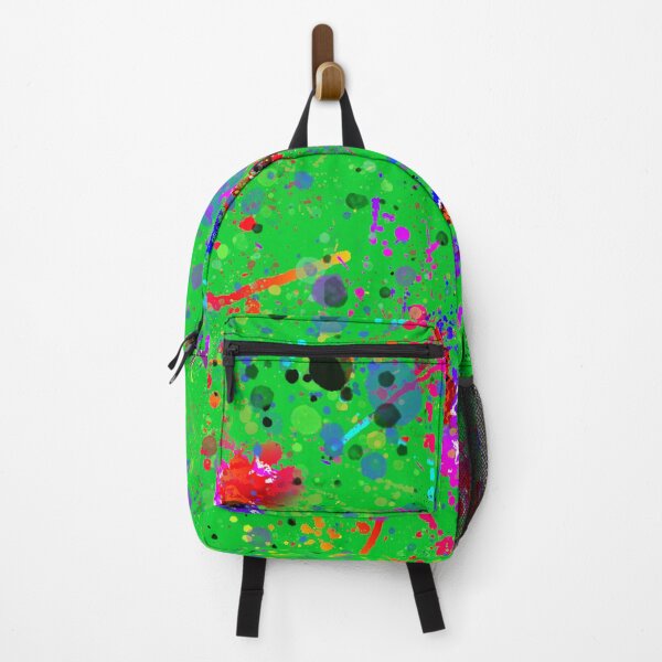 Item preview, Green Paint Splash Abstract Art designed and sold by Mangumba.