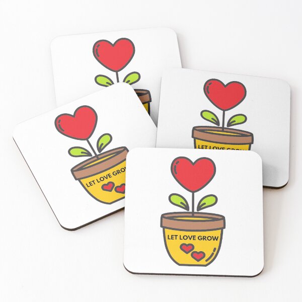 Item preview, Let love grow - love plant designed and sold by priyankajustine.