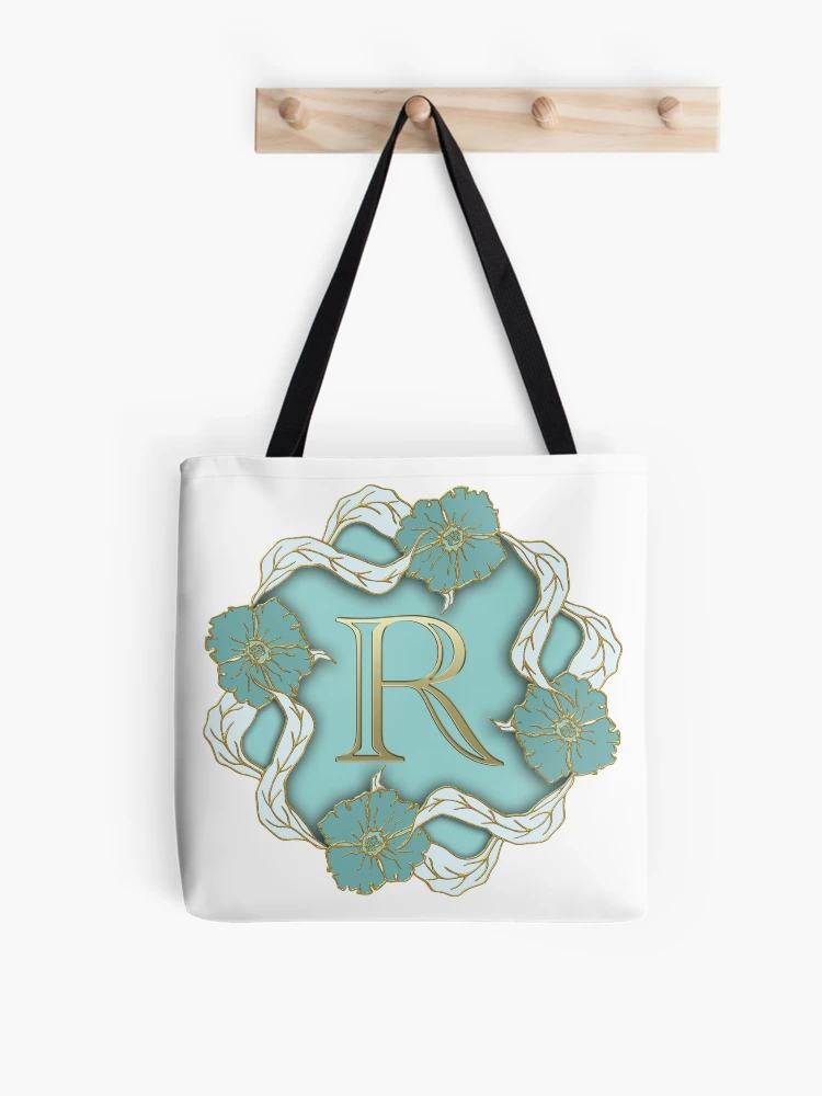 Thumbnail 1 of 2, Tote Bag, Alphabet - R designed and sold by ActRightToday.
