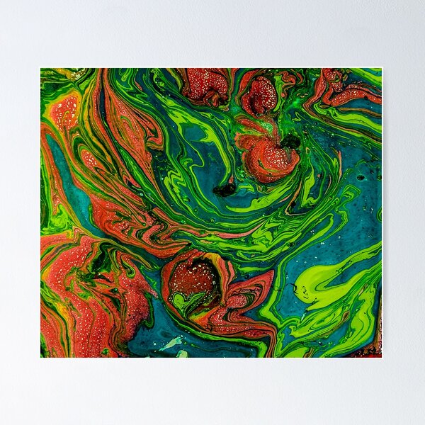Item preview, Hydro Dipped Psychedelic Puff 1 of 2 designed and sold by ArtRoomOregon.
