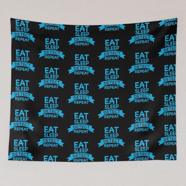 Item preview, EAT SLEEP DETECT REPEAT designed and sold by GOTOCREATE.