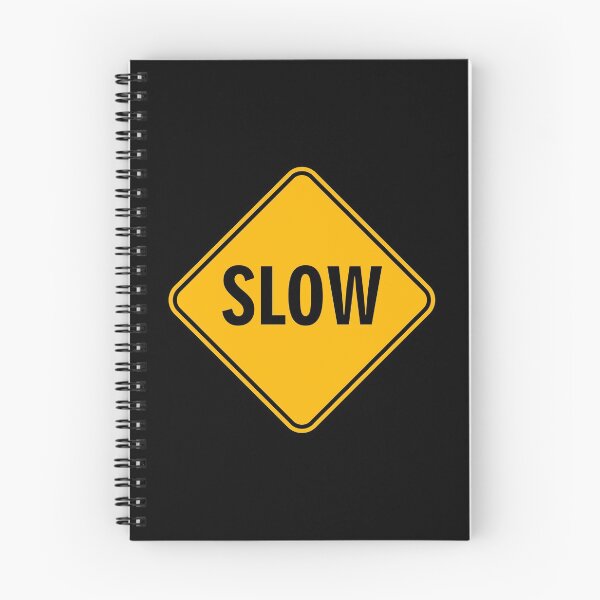 Item preview, Warning sign - Slow designed and sold by Smaragdas.