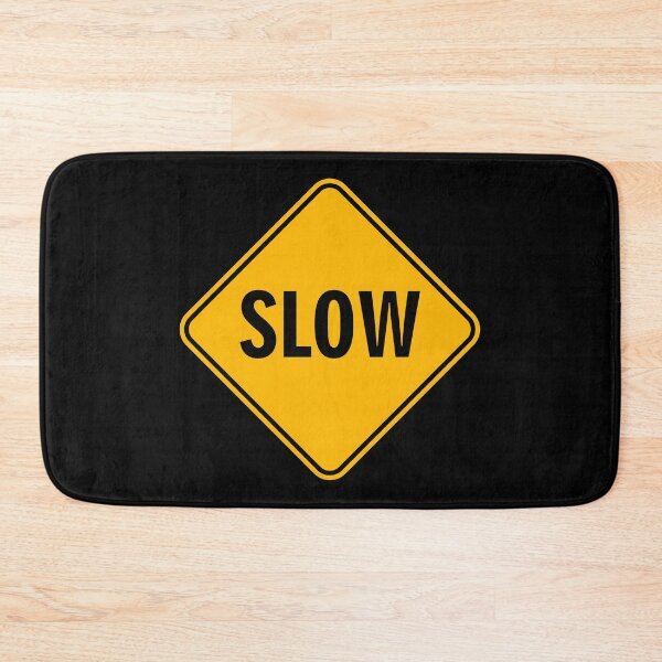 Item preview, Warning sign - Slow designed and sold by Smaragdas.