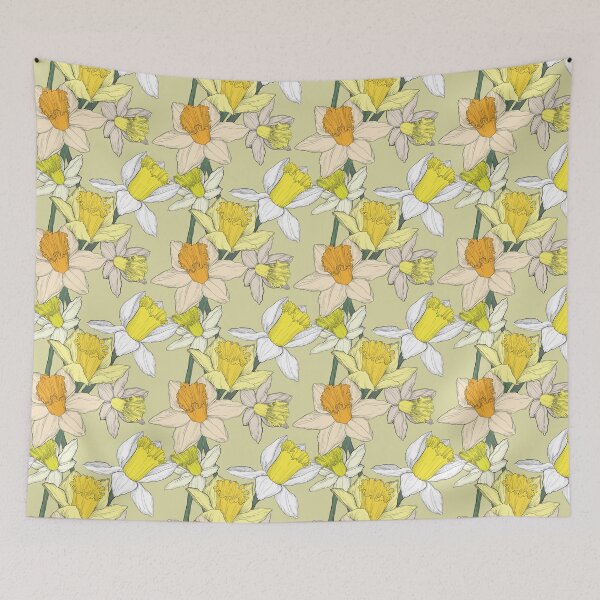 Item preview, Yellow and white Narcissus designed and sold by lucialofflBeF.