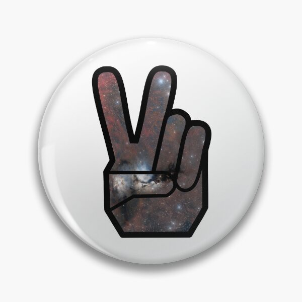 Item preview, Peace Out Hand Sign Nebula designed and sold by ozl01.