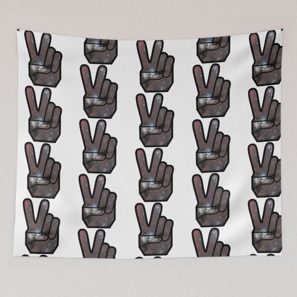 Item preview, Peace Out Hand Sign Nebula designed and sold by ozl01.