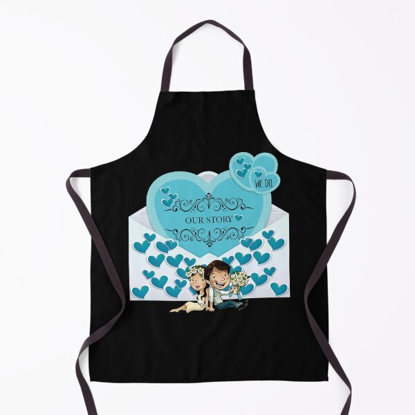 Item preview, Our Story (Aqua on Black) designed and sold by PawsitiveMum.