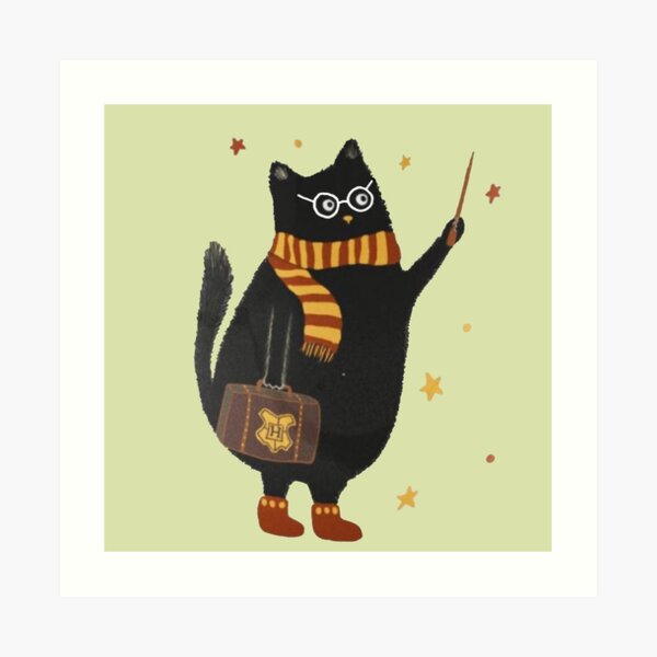 amante de los gatos Lámina artística
