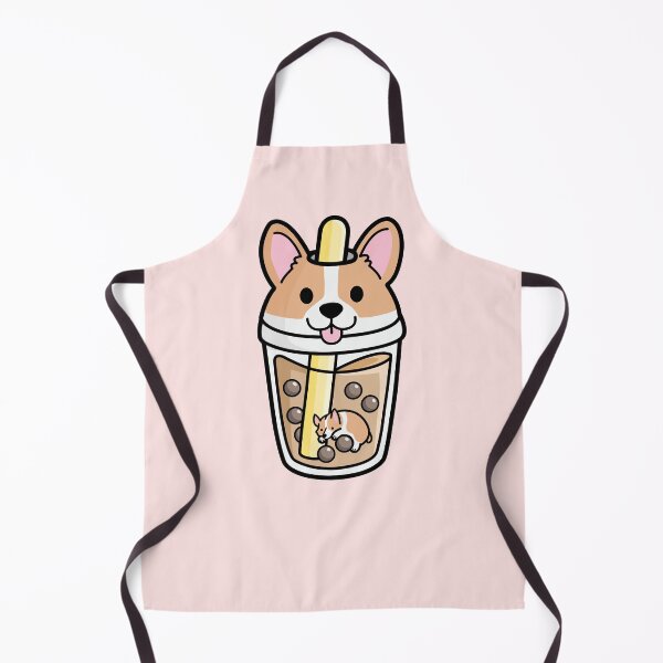 Item preview, Kawaii Corgi Bubble Tea designed and sold by SuperrSunday.