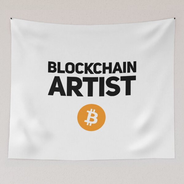 Item preview, Blockchain Artist (Bitcoin) designed and sold by Bouzdesigns.