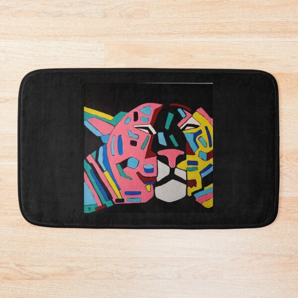 Item preview, Sleeping Tiger. abstract  acrylic artwork designed and sold by Bagsyrose.