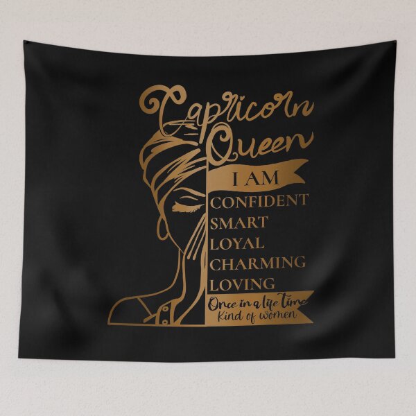 Item preview, Capricorn Queen , Black Queen, Black Girl Magic, Afro Hair Art, Afro Girls, Afro Women designed and sold by Mixture-DESIGN.