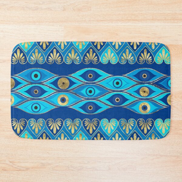 Item preview, Greek Evil Eye ornament designed and sold by k9printart.