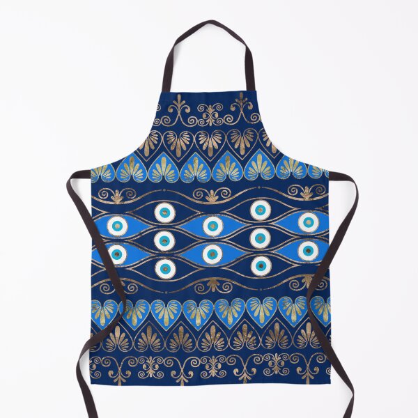 Aperçu de l'œuvre Ornement grec Evil Eye créée et vendue par k9printart.
