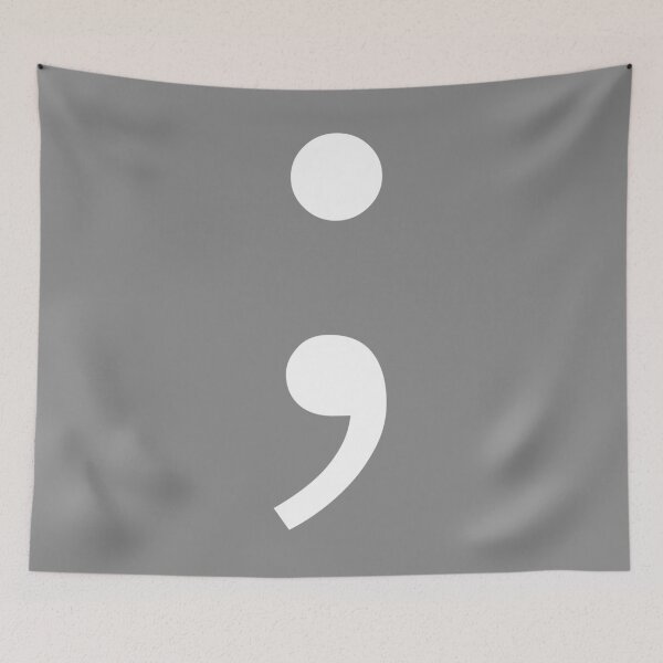 Item preview, semicolon designed and sold by GTdesigns.