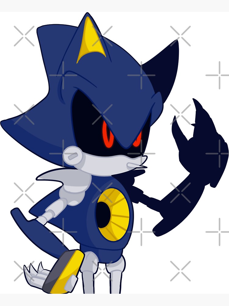 Metal Sonic Menacing | Magnet