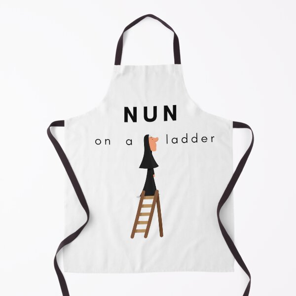 Item preview, nun on a ladder designed and sold by Flirt-Teez.