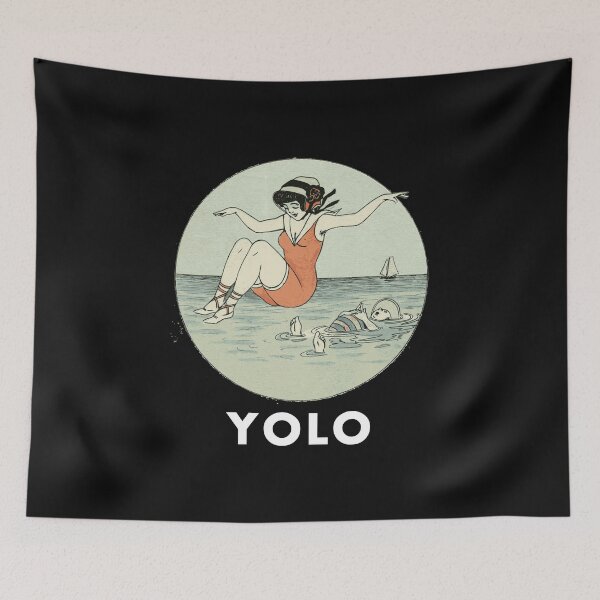 Item preview, YOLO time! designed and sold by PopularTheory.