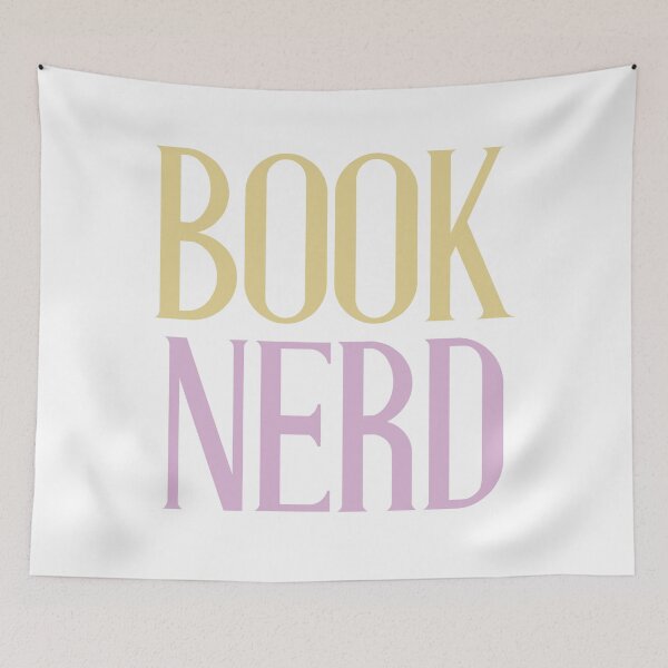 Item preview, Book-Nerd #1 designed and sold by Wuthering Pages Boutique.