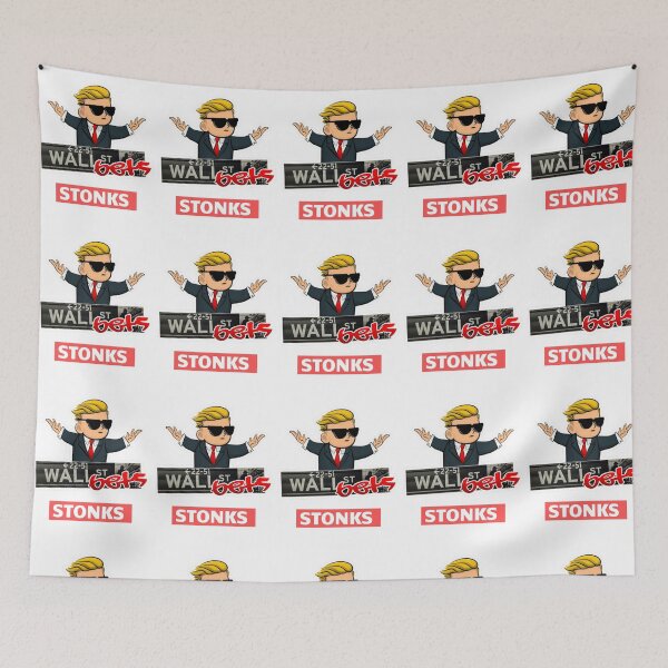Item preview, Wall Street Bets (WSB) Stonks designed and sold by Chill-Indian.