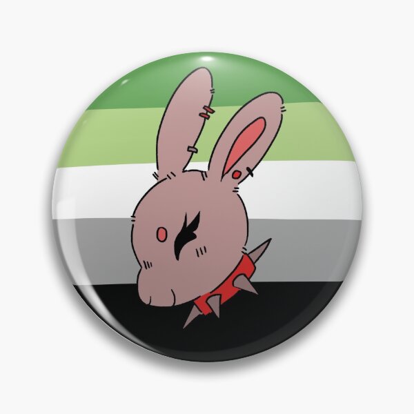 Aperçu de l'œuvre Aro Pride Punk Bunny créée et vendue par DoodleCreations.