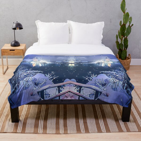 Item preview, Snow Wood Edge Bridge Winter House - Symmetry Paint designed and sold by PAlNT.