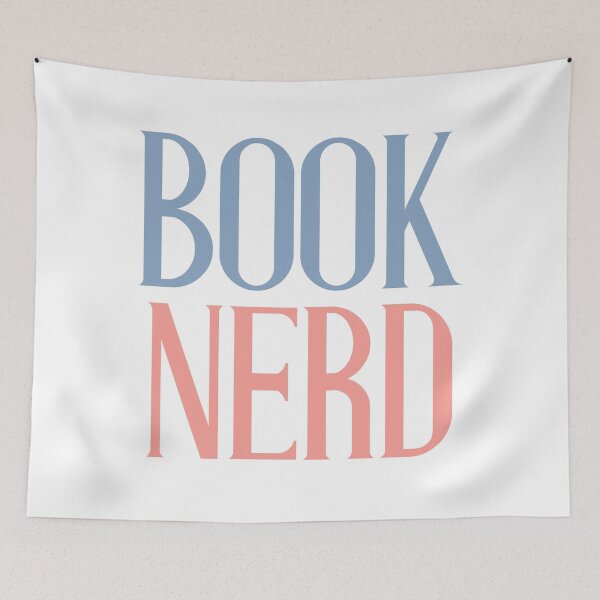 Item preview, Book-Nerd #2 designed and sold by Wuthering Pages Boutique.