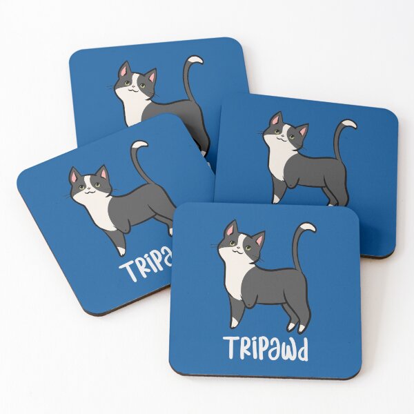 Item preview, Tripawd Cat T-Shirt designed and sold by ChuArts.