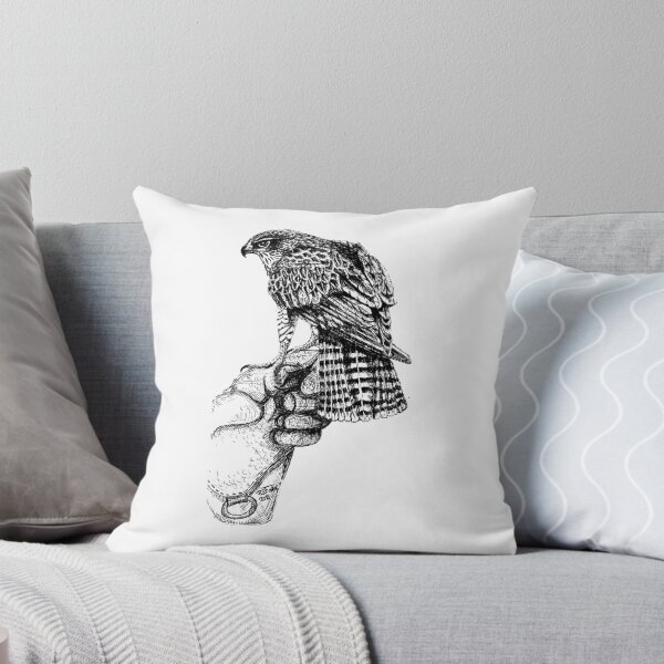 Item preview, Goshawk on glove designed and sold by Fozzyartsales.