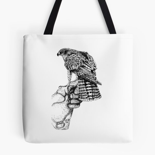 Item preview, Goshawk on glove designed and sold by Fozzyartsales.