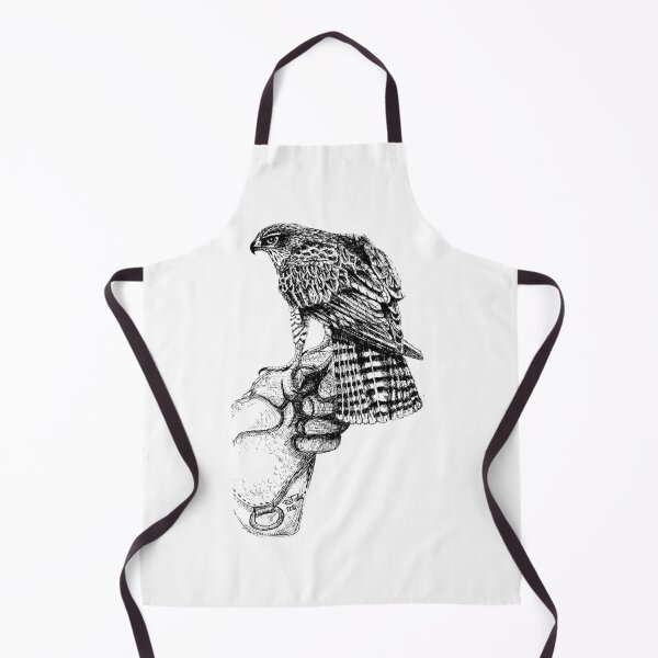 Item preview, Goshawk on glove designed and sold by Fozzyartsales.