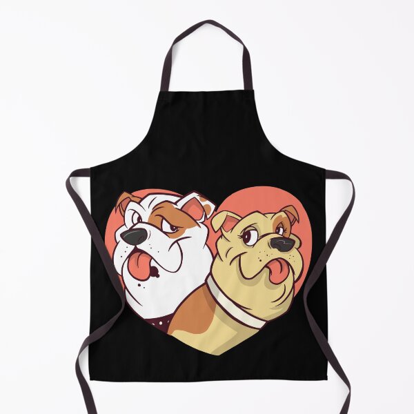 Item preview, Bulldogs in Love designed and sold by Animal Gifts For Animal Lovers.