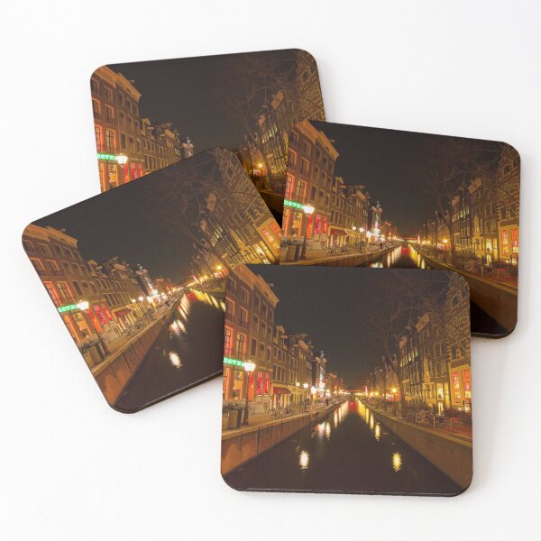 Item preview, Amsterdam at night designed and sold by Bimsbums.