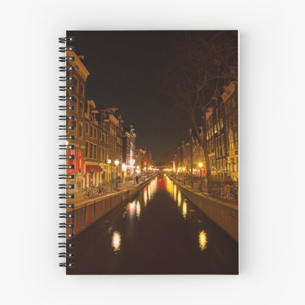 Artikelvorschau, Amsterdam bei Nacht entworfen und verkauft von Bimsbums.