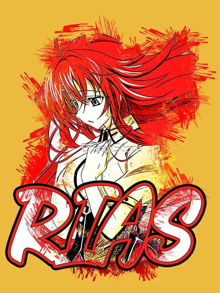 High School DxD Anime Character Rias Gremory Essential T-Shirt for Sale by  MariaThelma5