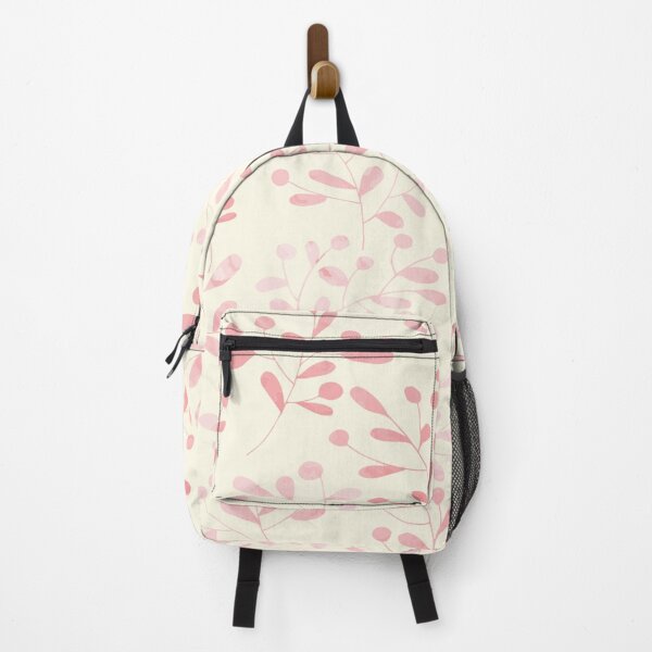 Item preview, Pink leaves branch pattern designed and sold by Cocodek.