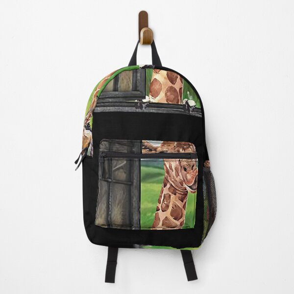 Item preview, Window With Giraffe In Spring Garden Gift designed and sold by KellenCowleyArt.