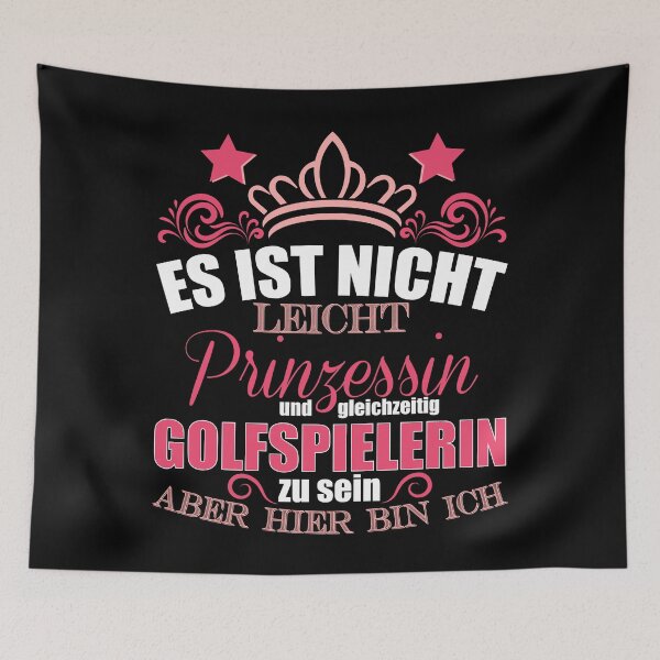 Item preview, Golf female golfer princess golf course handicap designed and sold by blikonie.