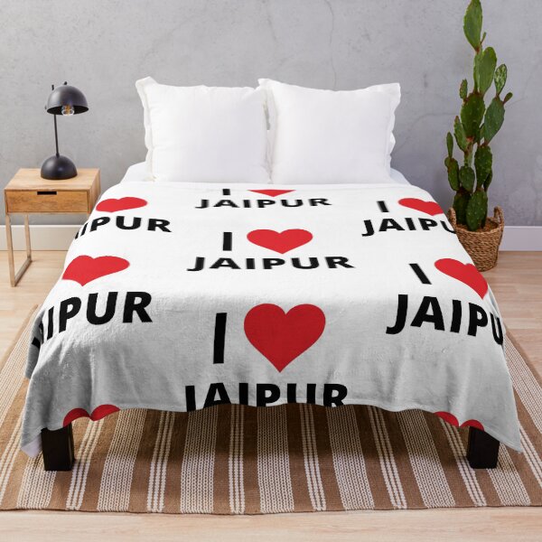 Item preview, I Love Jaipur (light) designed and sold by mugify.
