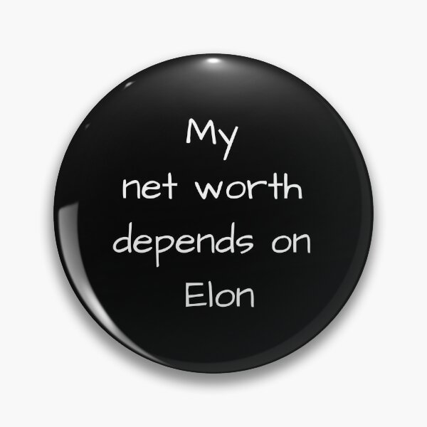 Item preview, My net worth depends on Elon T-shirt designed and sold by OCEANVS.