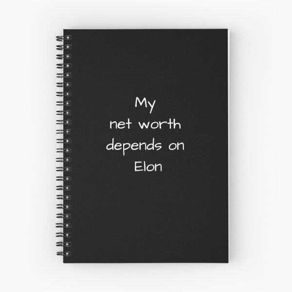 Item preview, My net worth depends on Elon T-shirt designed and sold by OCEANVS.