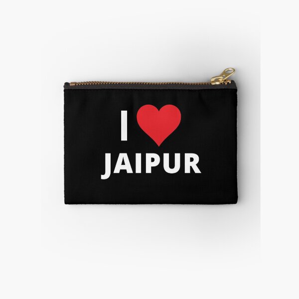Item preview, I Love Jaipur (dark) designed and sold by mugify.