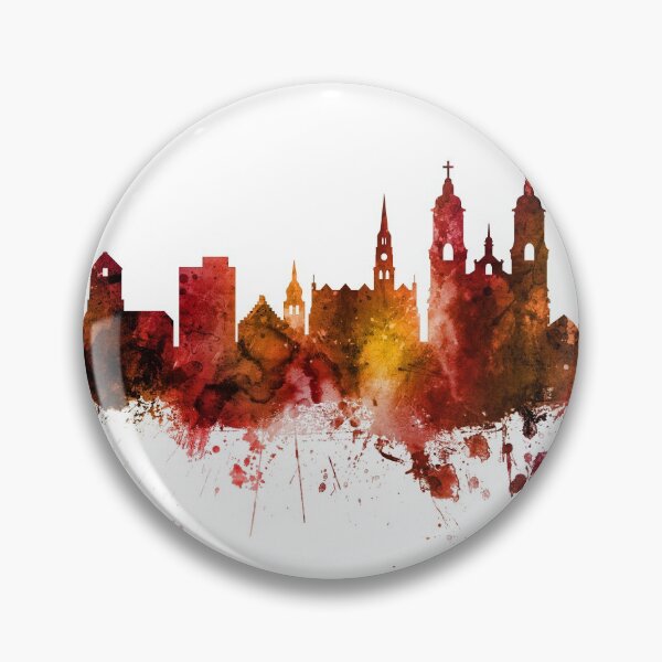 Item preview, St Gallen Switzerland Skyline designed and sold by ArtPrints.