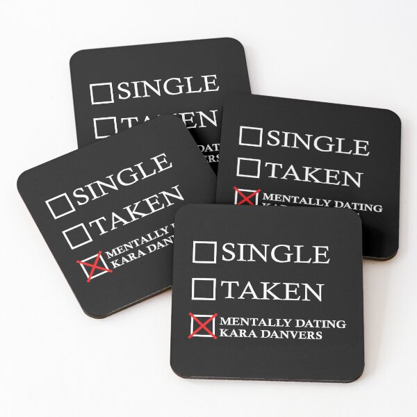 Item preview, Single Taken Mentally Dating Kara Danvers designed and sold by muchhappier.